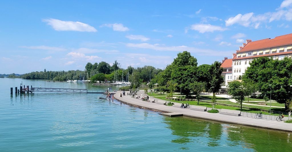 Wenn der Bodensee dem Kaiserstrand ganz nah kommt