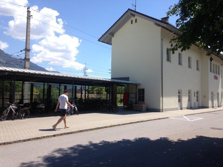 Bahnhofsumbau Nenzing