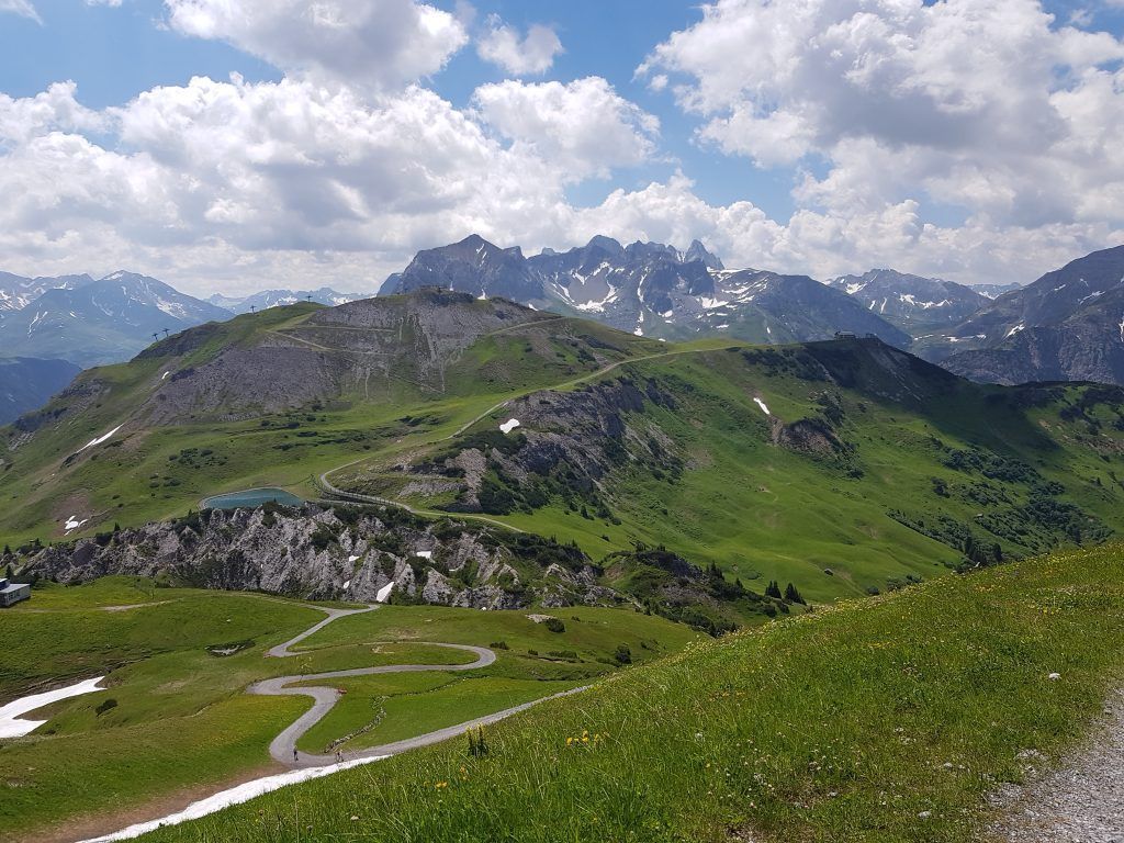 Zwischen Mohnenfluh und Braunarlspitze