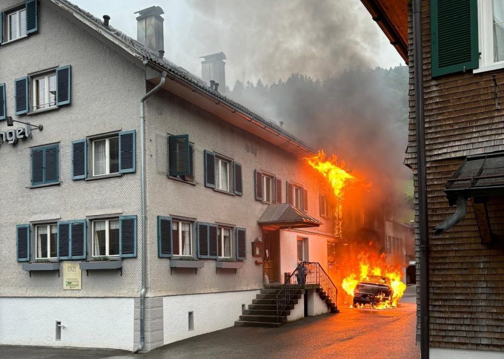 Feueralarm beim Gasthaus Engel: „Dann ist alles gnot gegangen!“