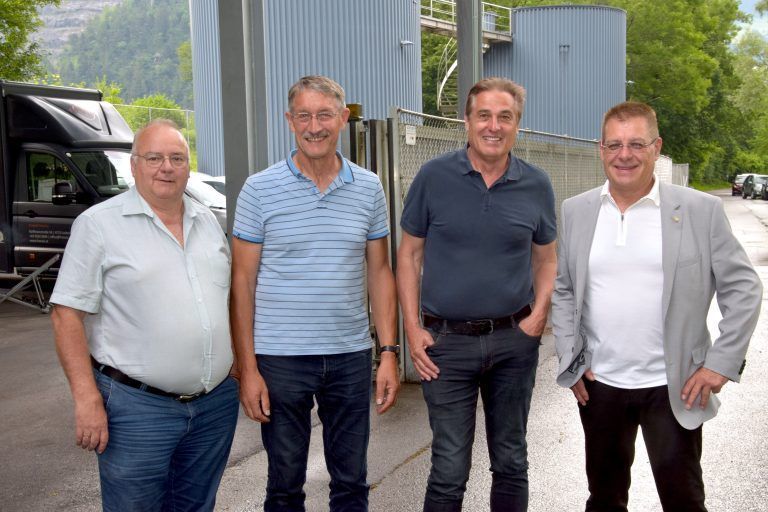 ARA Bludenz: Mit der Kraft der Natur, Eröffnung der PV- und Biogasanlage, Abwasserverband der Region Bludenz, Illweg, Ludesch