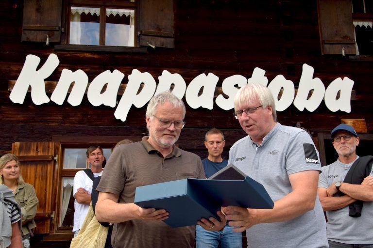 Empfang des Vorarlberger Fußballverbandes im Rahmen der Bundesmeisterschaft im Sparkasse Schülerliga Fußball, Knappastoba, Kristberg