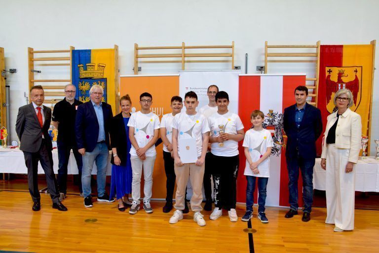 Bundesfinale, Schulschach, Abschlussveranstaltung, Siegerehrung, Vorarlberger Schulsportzentrum