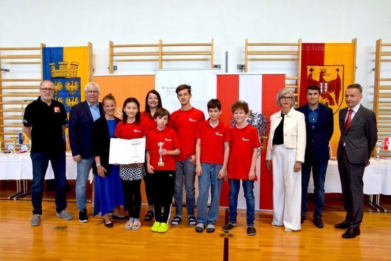 Bundesfinale, Schulschach, Abschlussveranstaltung, Siegerehrung, Vorarlberger Schulsportzentrum