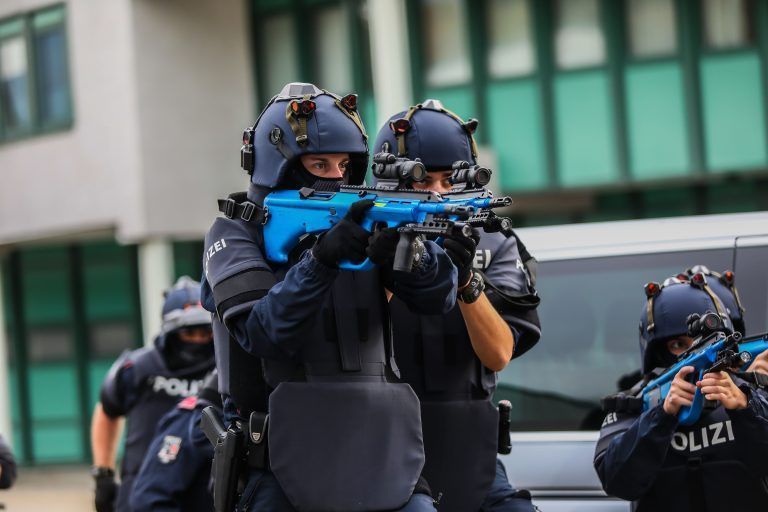 Einsatzeinheit Polizei