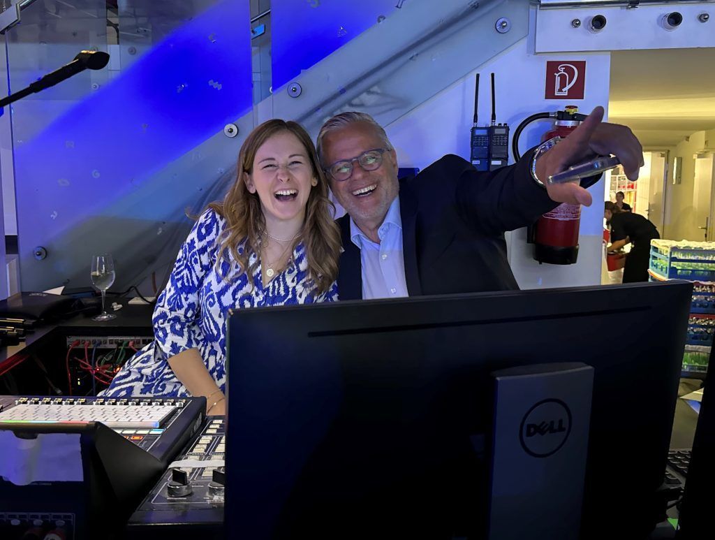Hinter den Kulissen: DJ Frühstück sorgt für Stimmung