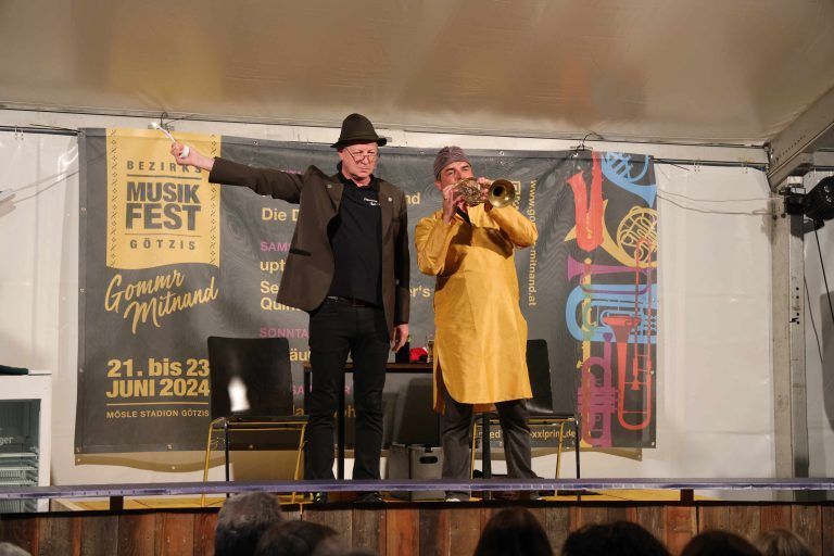 Duo Lins/Kräutler bei Bezirksmusikfest