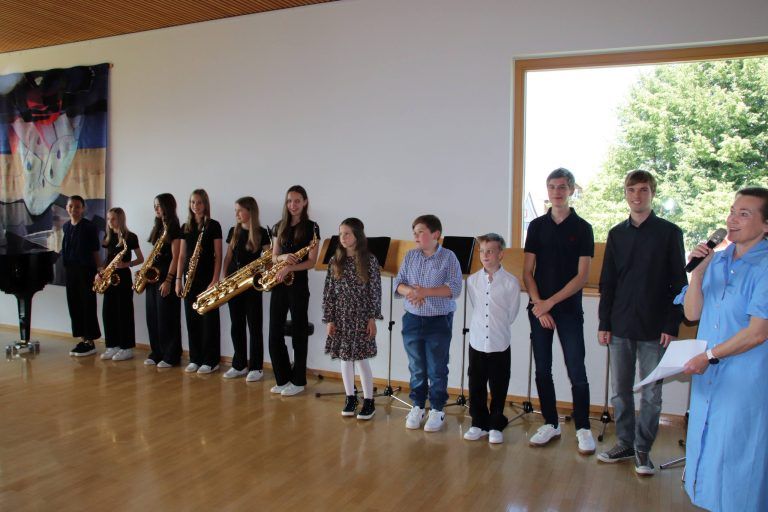 Die jungen Talente boten ein facettenreiches Konzert. - © Natascha Moosbrugger