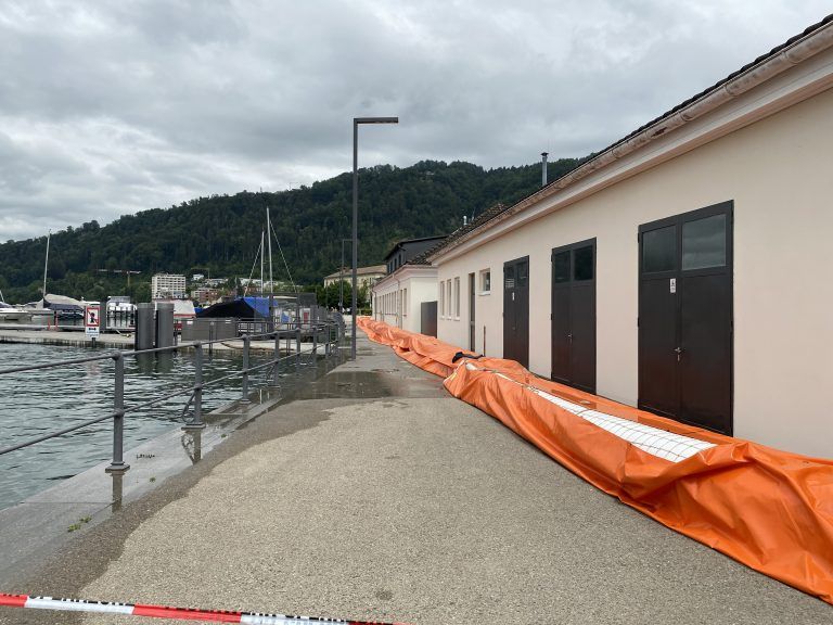 Hochwasser: Die Stimmungslage in Bregenz