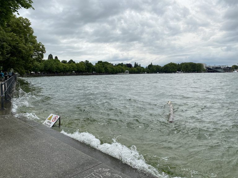 Hochwasser: Die Stimmungslage in Bregenz