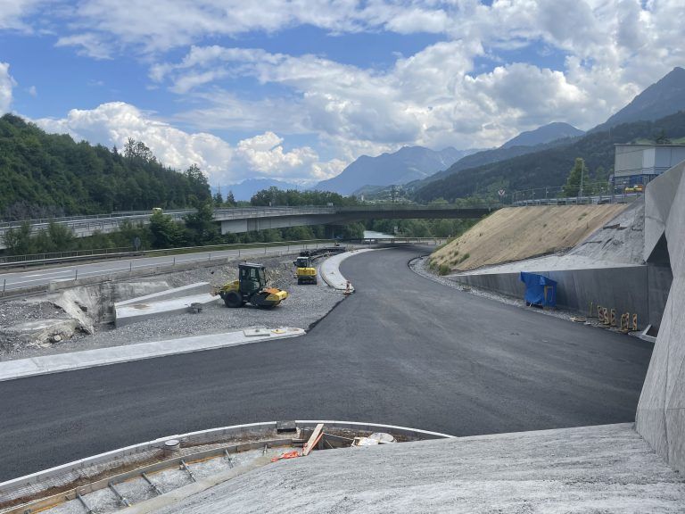 Baustelle Stadttunnel Feldkirch