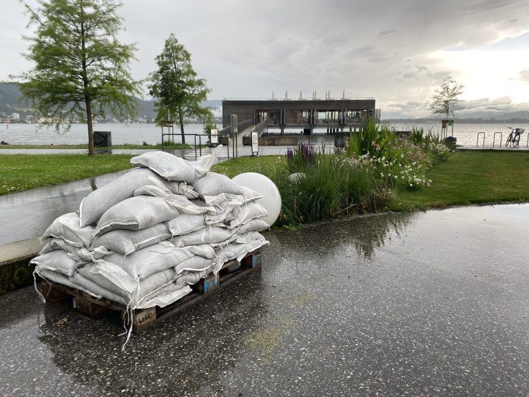 Hochwasser Lochau