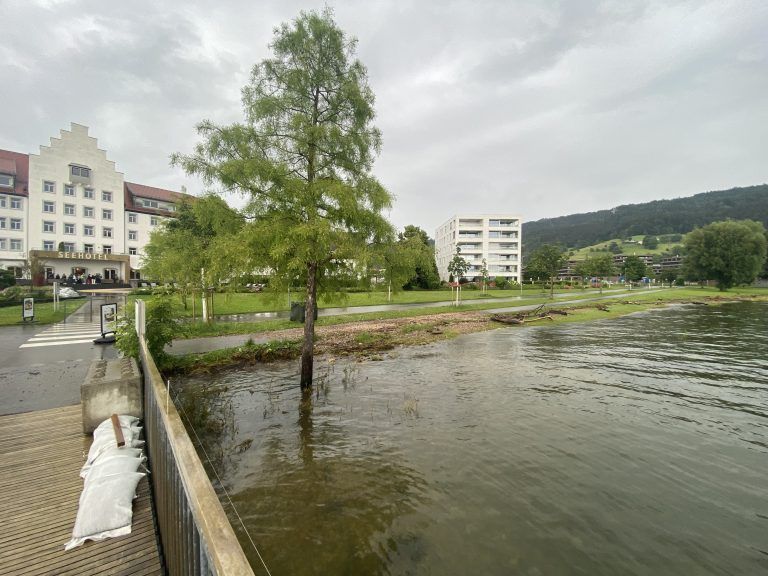 Hochwasser Lochau