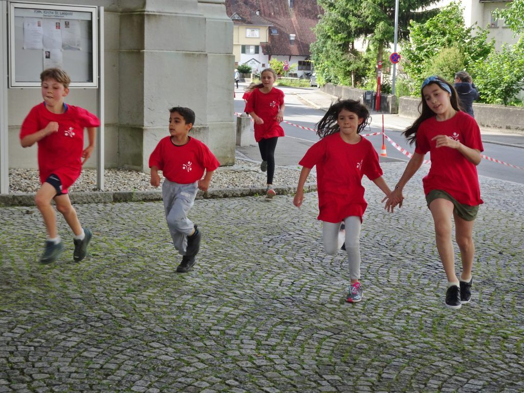 Jede Runde zählte beim Hatler Stundenlauf