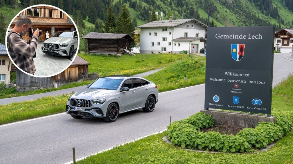Warum Mercedes den Arlberg als Kulisse für seine neuen Modelle gewählt hat