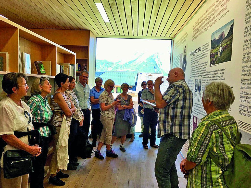 Es liest der Ur-Ur-Enkel von Franz Michael Felder
