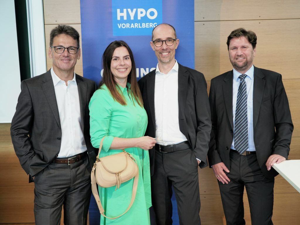 Netzwerken beim Business-Frühstück der Hypo Vorarlberg