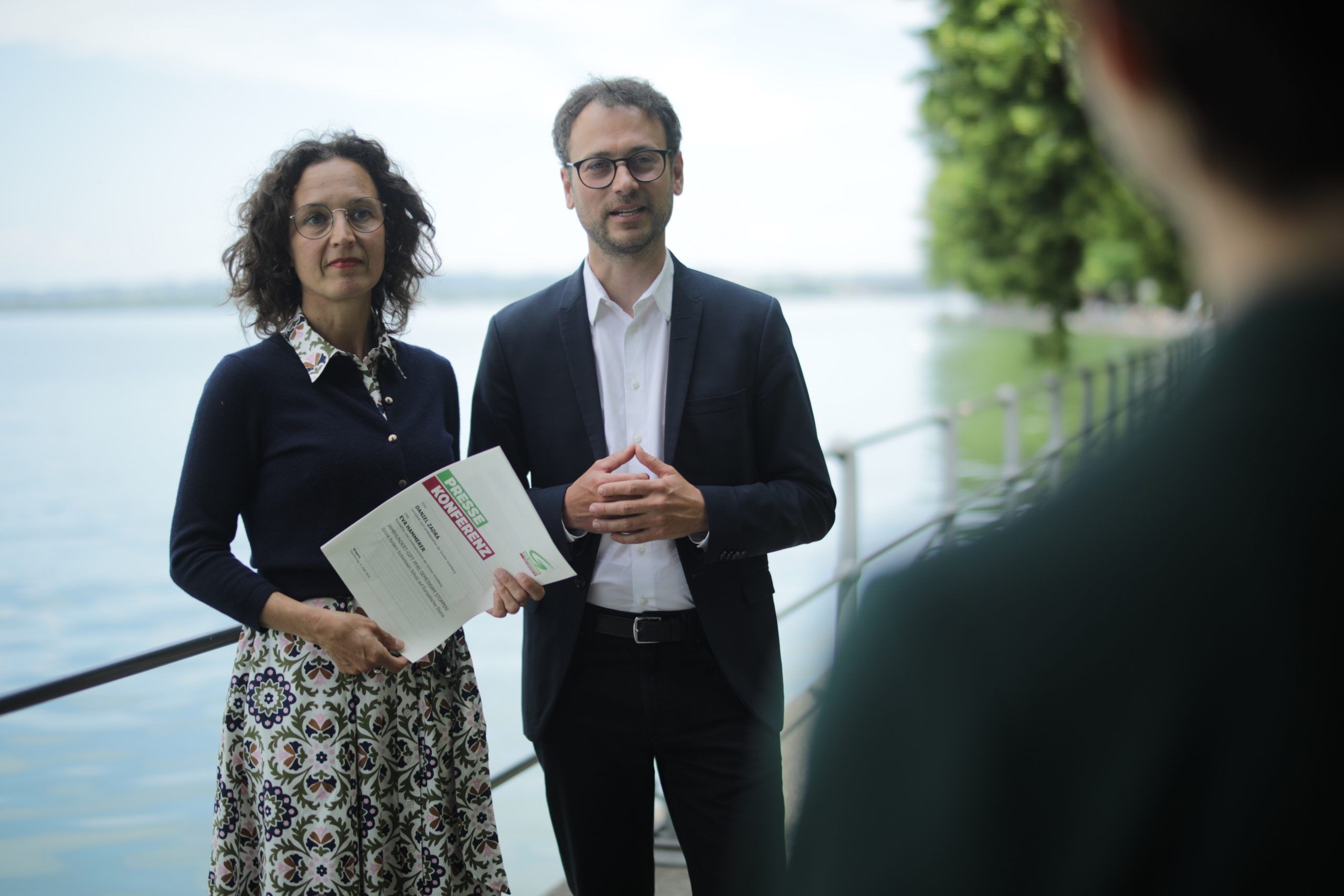Eva Hammerer und Daniel Zadra