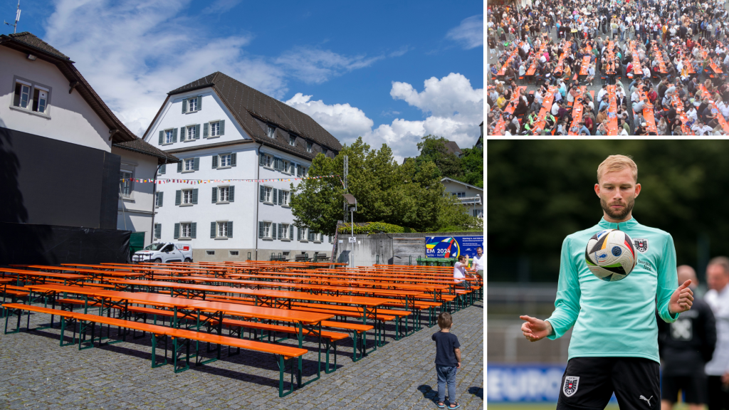 Live vom Public Viewing: So ist die Stimmung vor Österreichs erstem Spiel