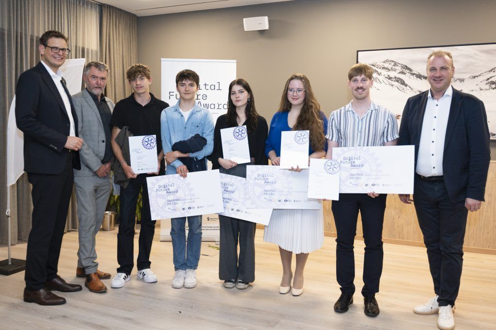 Rotary Club Bludenz würdigt KI-Projekte junger Talente mit Digital Future Award
