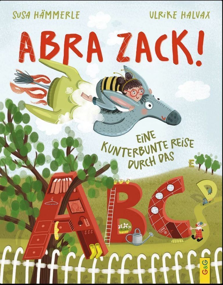 Susa Hämmerle, Buch Abra Zack! Eine Kunterbunte Reise durch das ABC, Buch am Bach