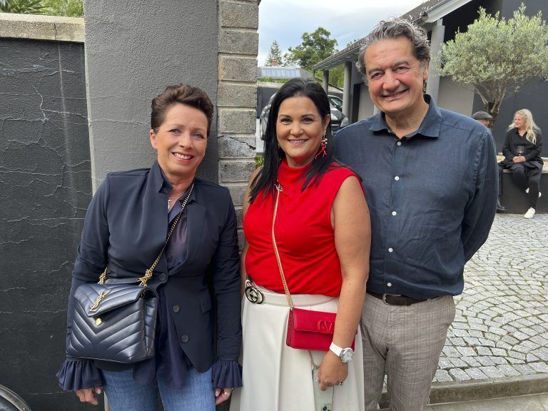 Unter den Gästen: Nini Martin, Nicole Öhninger und Dietmar Mostegl