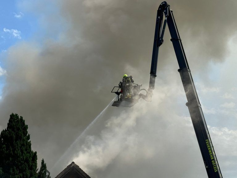 Dachstuhlbrand in Koblach