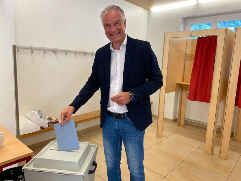 EU-Wahl: Vorarlberger Polit-Prominenz beim Wählen