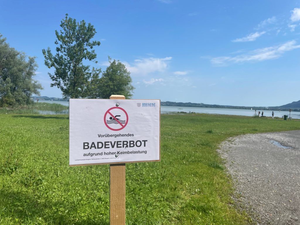 Vorübergehendes Badeverbot beim Seecamping: &#8220;Inzwischen ist der Schachtdeckel wieder verschlossen&#8221;