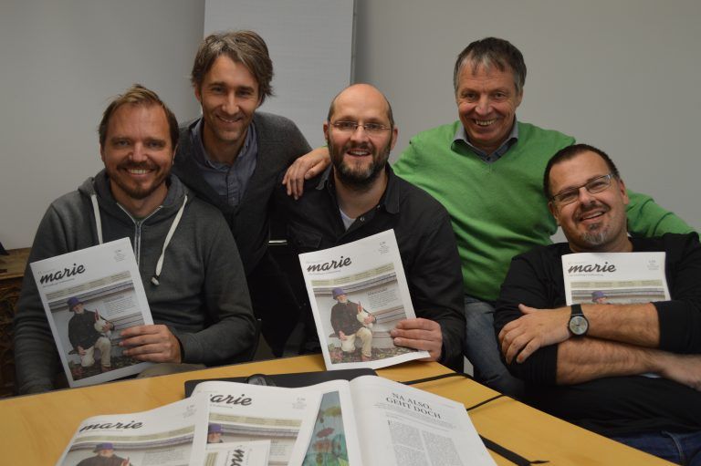 Heimat Lustenau, KW 50, marie, Straßenzeitung, Vorarlberg, Team
