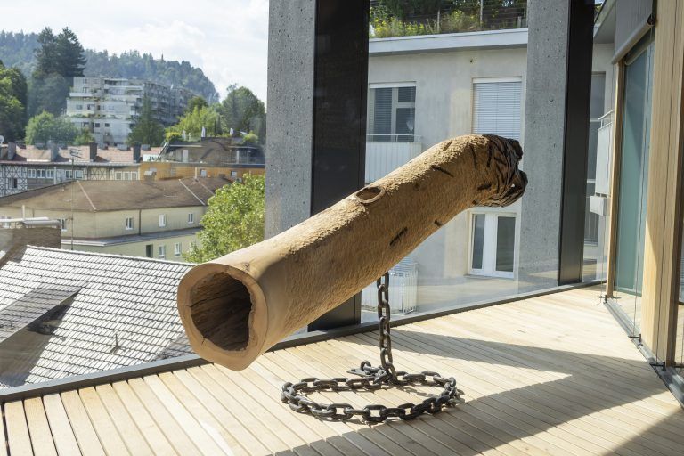 Rundgang durch neues VLV Gebäude; mit Robert Sturn und Klaus Himmelreich;