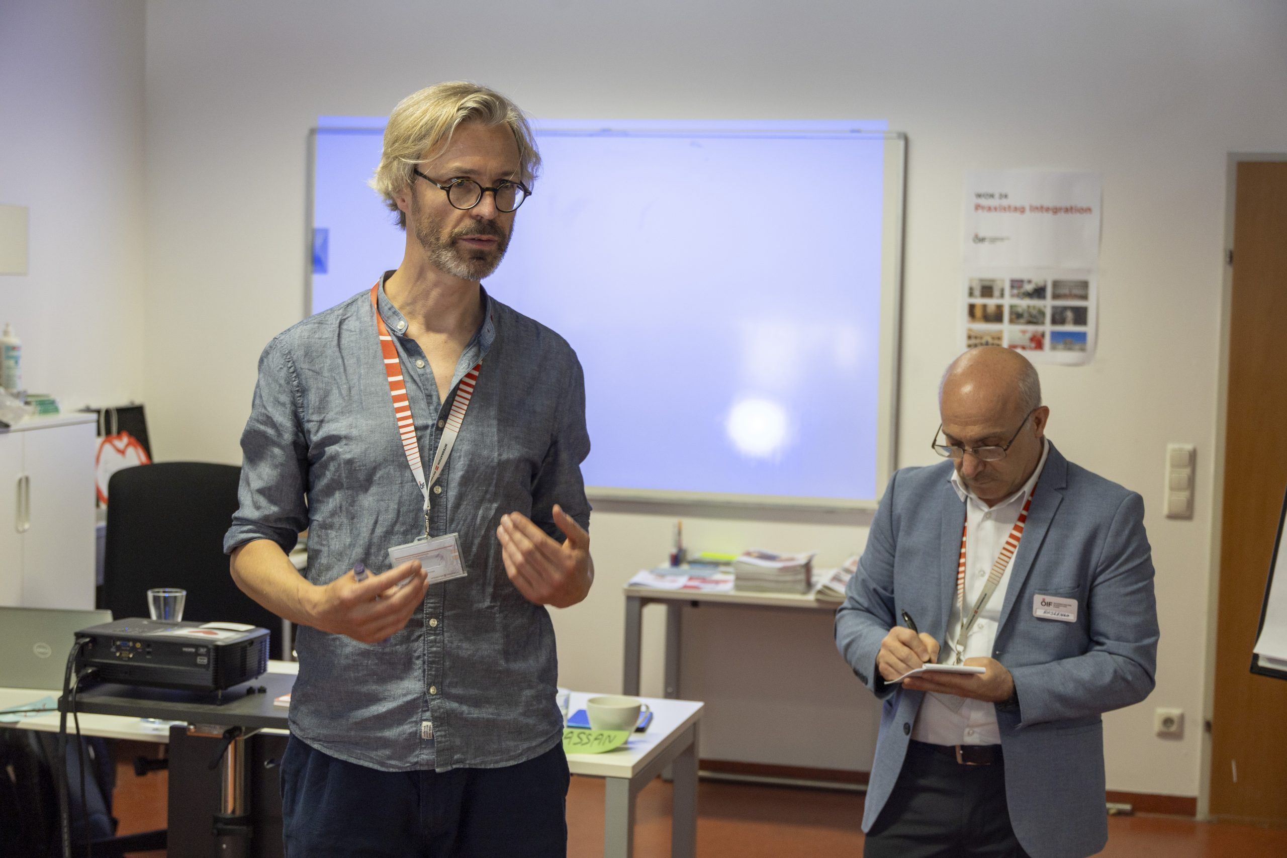 Österreichischer Integrationsfonds Reportage von den Wertekursen im ÖIF