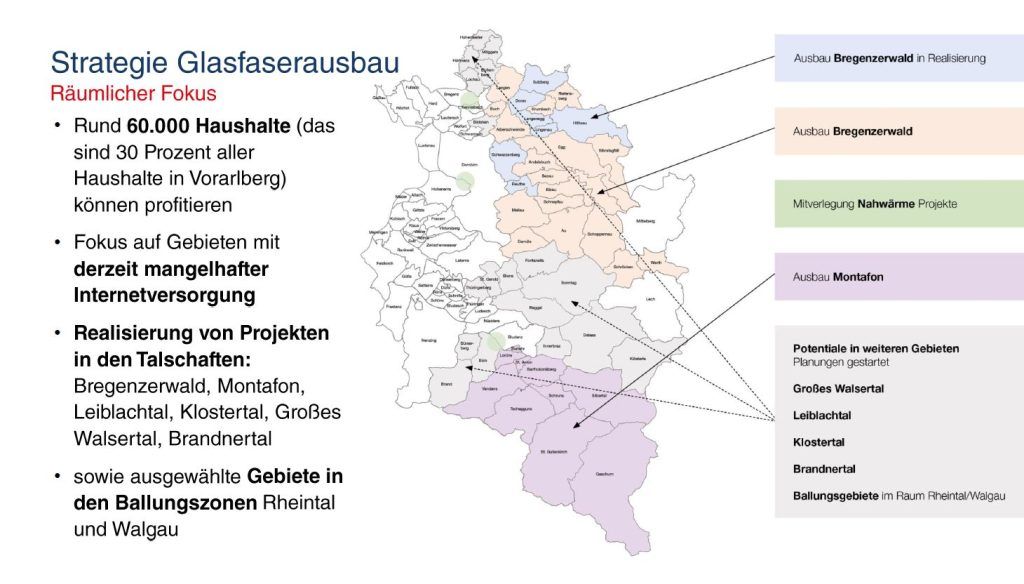 Wer jetzt im Land mit schnellem Internet rechnen kann