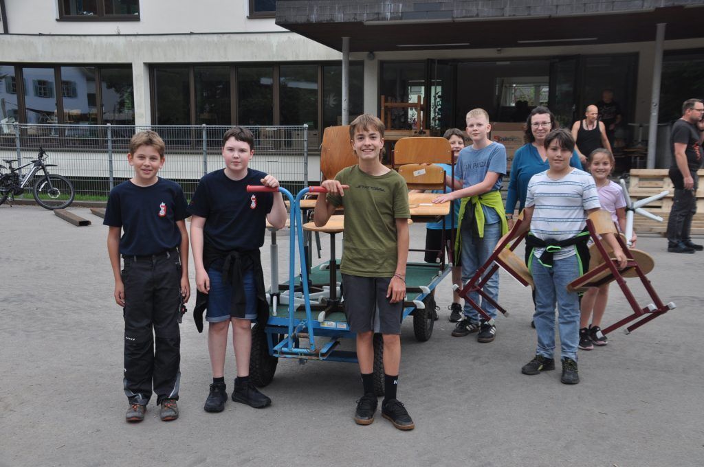 Ludescher Schüler siedeln um