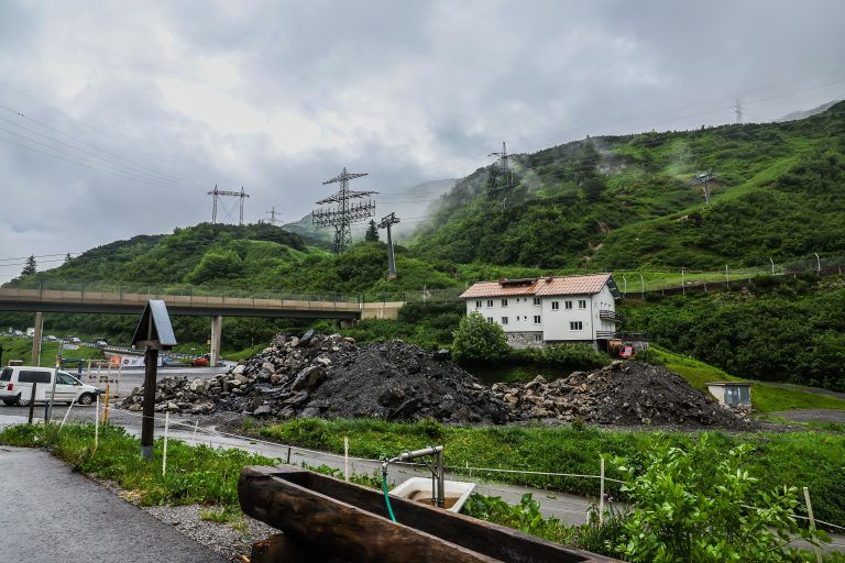 Alpe Rauz, Windrad, Windräder, Windradstandort