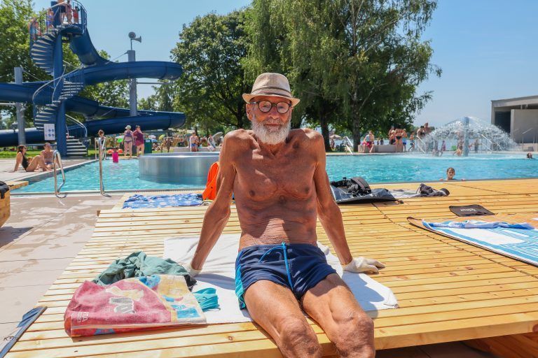Reportage aus dem Harder Strandbad. Was hat das neue Bad zu bieten – was fehlt?