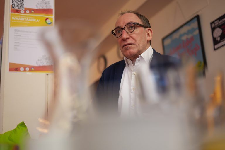 Interview Bilanz zwei Jahre Johannes Rauch. Wir treffen uns in der Amazone in Bregenz