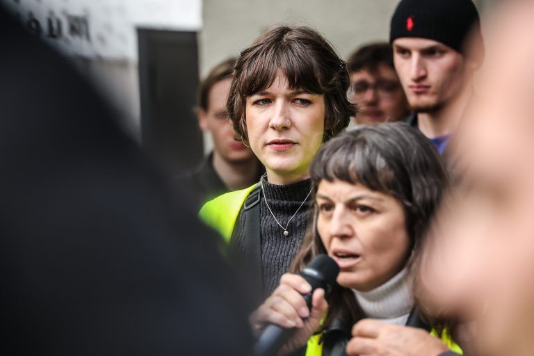 Erste Demo in Vorarlberg pro Palstina in Bregenz