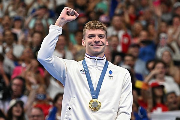 Lokalheld Marchand holte sich in Schwimm-Party erstes Gold