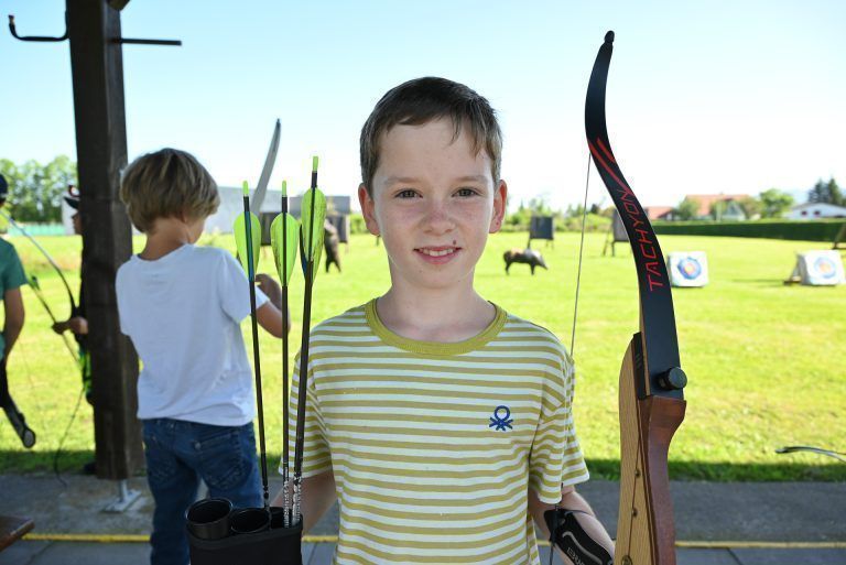 Nils (10), Lustenau - Voller Fokus auf das Ziel - Voller Fokus auf das Ziel
