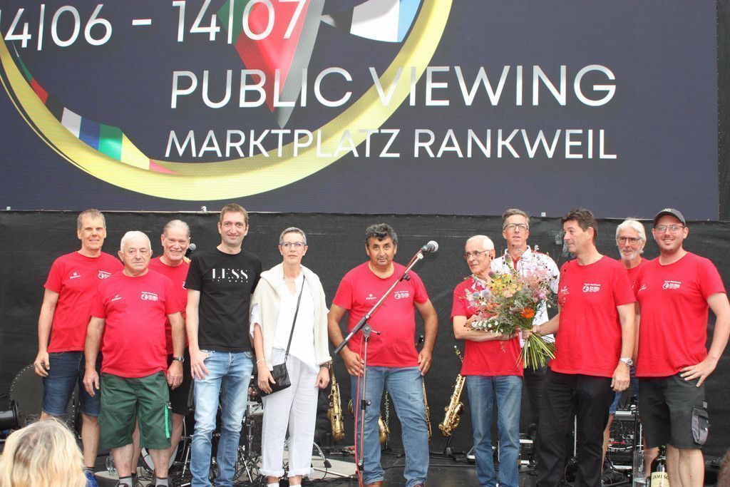 Tausende Besucher machten Rankweiler Public Viewing zu einem großen Fußballfest