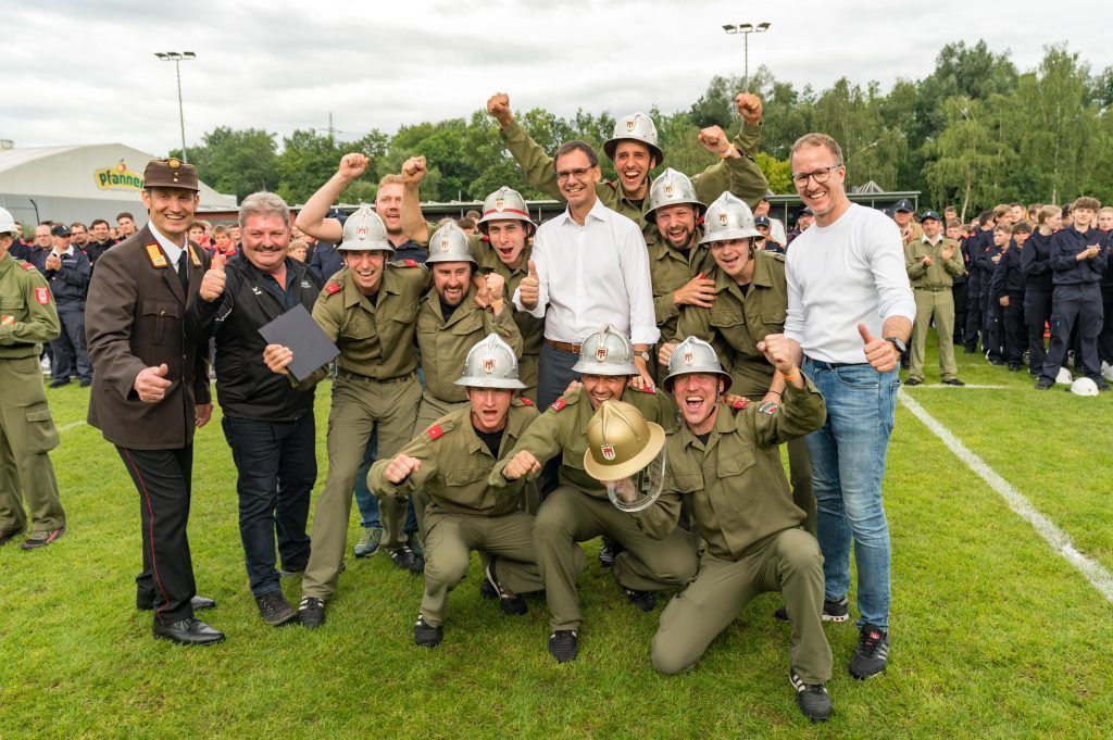 Heißer Kampf um den „Goldenen Helm“: Das ist die schnellste Feuerwehr im Land
