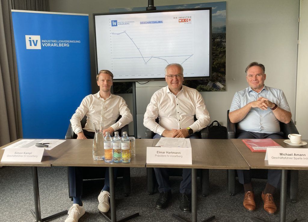In Vorarlbergs Industrie ist kein Aufschwung in Sicht, IV-Präsident: “Unser Standort ist teuer geworden“