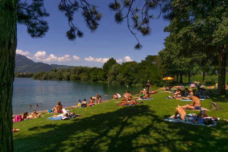 Rankweil Brederis Baggersee See Wasserqualität Sperre Wasser Vögel Mist Reportage