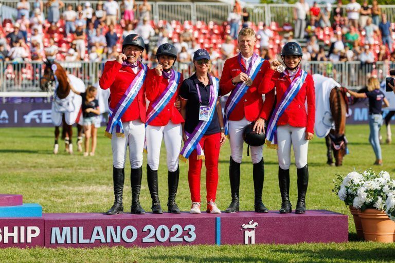 Reiten Pferde Springreiten