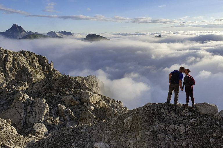 Stefan und Katja Wiech beim Wandern