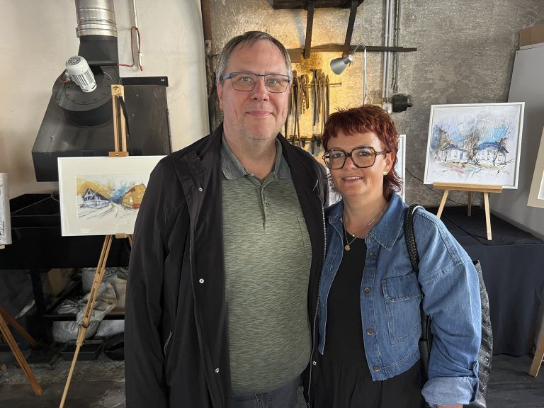 Caroline und Günther Reis genossen das Ambiente