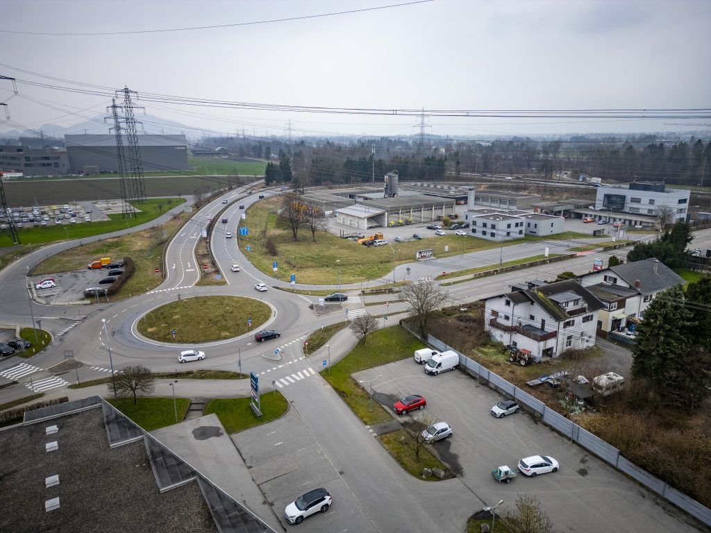 Großkreisel und neue Süd-Spange