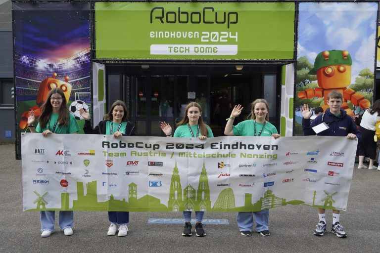 MS Nenzing, Erfolg beim RoboCup! Junior