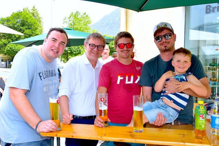 Frühschoppen mit der Stadtmusik Bludenz und der "MusikFabrik", dem gemeinsamen Jugendorchester der Stadtmusik Bludenz und Harmoniemusik Bürs. Gasthaus Riedmiller